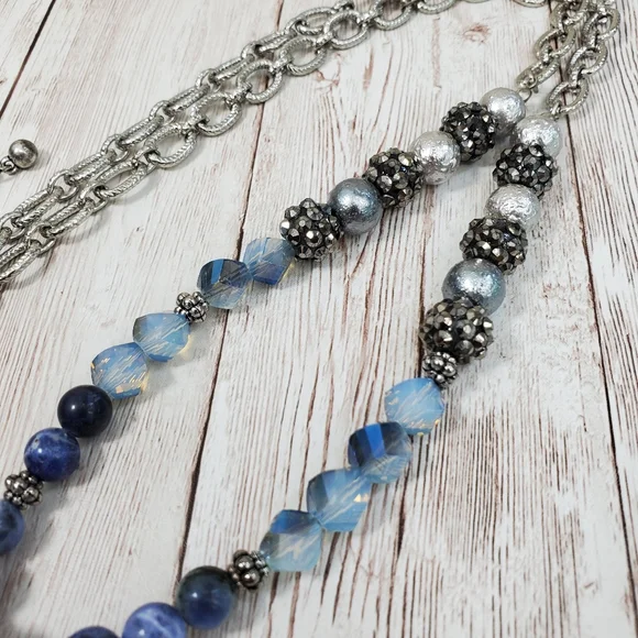 PreLoved Long Necklace - Beautiful - Adjustable - Picture 4 of 10